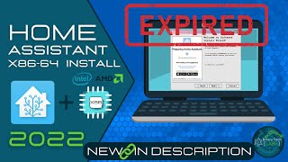 Install Home Assistant On A Laptop (Intel or AMD) Using Generic x86 Image, No Raspberry Pi Required