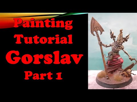 Painting Tutorial Gorslav the Gravekeeper part 1