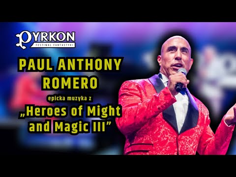 PAUL ANTHONY ROMERO koncert HEROES OF MIGHT AND MAGIC | Pyrkon 2023