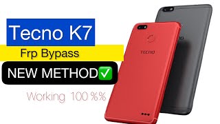 Tecno K7 frp Bypass Working 2021✅|| Tecno k7 Google Account Bypass, NO PC , No App , METHOD 2