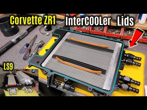 LS9 Supercharger INTERCOOLER Lid Comparison OEM vs. KONG vs. DSX v2 Review | C6 Corvette ZR1