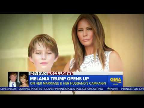 Donald Trump interview Barbara Walters Melanie Trump Donald Trump 20 20 interview