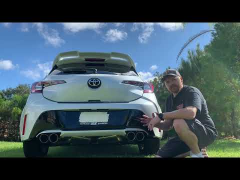 I installed a Remark exhaust on my Toyota Corolla Hatchback and it’s AWESOME! | Overview of Exhaust