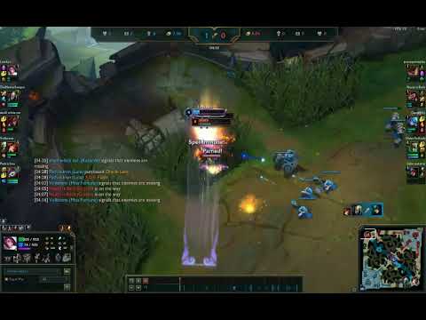 Just a casual 1v2 gank outplay on Fiora