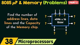 8085 Microprocessor and Memory (Solved Problems) - Part 1