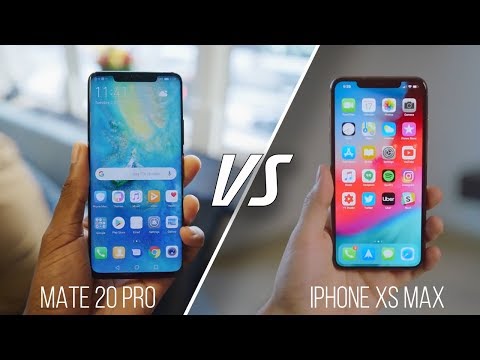 Huawei Mate 20 Pro vs iPhone XS Max - Apple VS Huawei!