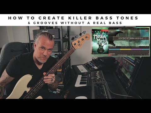 How to create killer bass tones & grooves without a real bass by using EZBass.