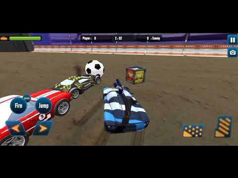 Police Formula Car Football Game 1Car VS 3Car 7 Gool VS 4Gool Damolitison Derby Crash Stunts