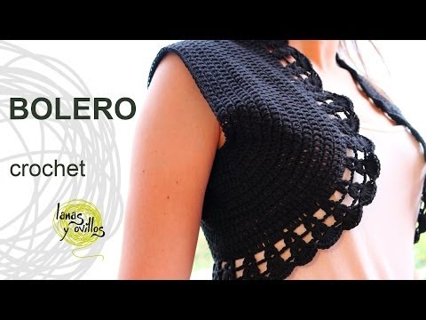 Tutorial bolero crochet o ganchillo en español
