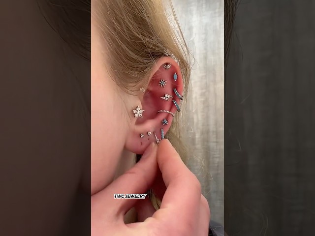 Vídeo relacionado con PIERCINGLINE Mujer Hombre Unisex Niños Grosor de la barra: 1,6 mm. Longitud de la barra: 6 mm. Cubic Zirconia