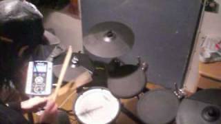 Buckethead - Waiting Hare on drums.