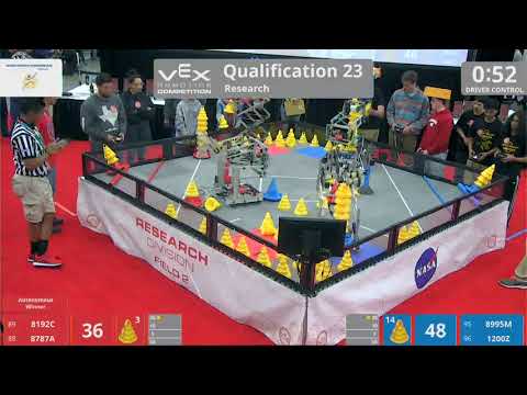 2018 VRC Res Q23 - 8192C 8787A vs 8995M 1200Z - 86 to 96