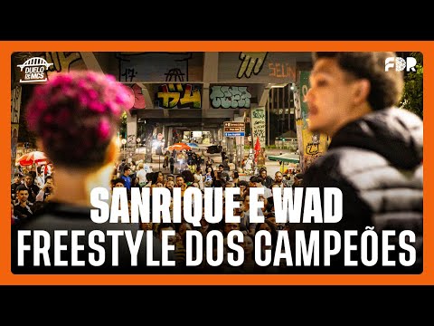 WAD E SANRIQUE (FREESTYLE DOS CAMPEÕES) - DUELO DE MCS - EDIÇÃO DE DUPLAS (09/05/2025)