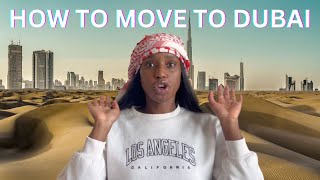 How to move to Dubai on a Budget - Housing/Jobs/cost of living AND MORE