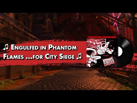 Engulfed in Phantom Flames ...for City Siege - Sonic Forces Overclocked OST