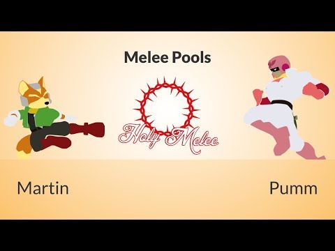 Holy Melee: Martin (Fox) vs Pumm (C. Falcon, Fox) - Pools