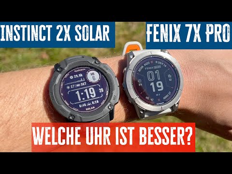 Garmin Fenix 7X Pro vs. Instinct 2X: Doppelt so teuer = Doppelt so gut?