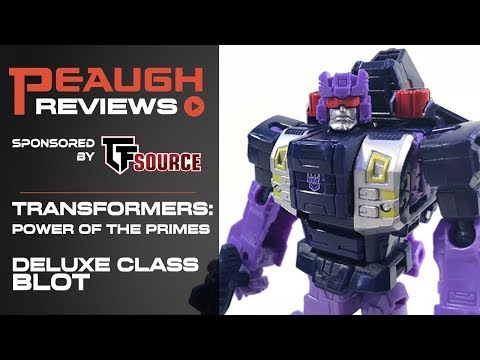 Video Review: Transformers: Power of the Primes - Deluxe Class BLOT