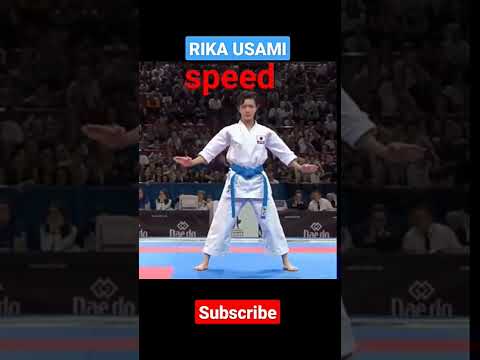 Rika usami kata speed#Wkf#japan#karateka378#jigyashi#levieting#dua lipa