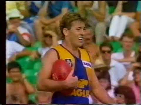 Round 3 Brisbane Bears v West Coast Eagles April 17th 1988(Highlights)