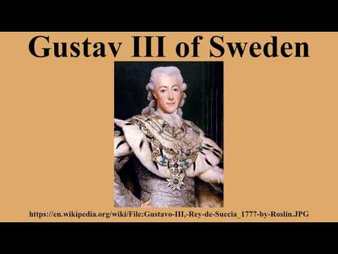 Gustav III of Sweden