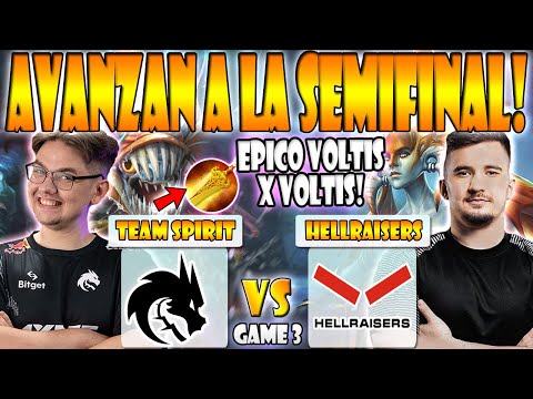 TEAM SPIRIT VS HELLRAISERS BO3[GAME 3]YATORO, LARL VS DAXAK, SOLO - BETBOOM XMAS SHOW- DOTA 2 ENG