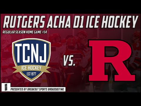 Rutgers Scarlet Knights ACHA M1 vs The College of New Jersey Lions (Game of the Week)