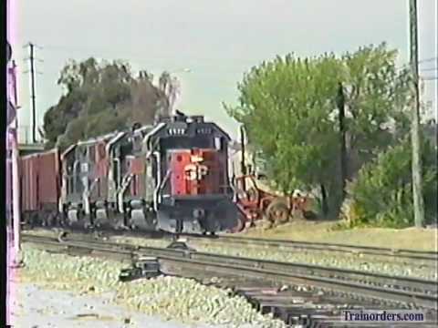 Classic Railroad Series 302 - SP 4822 Transfer at Colton, CA March 16, 1990