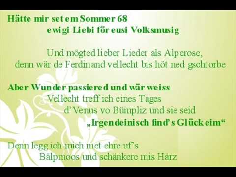 Bligg Musigg i dä Schwiiz Lyrics