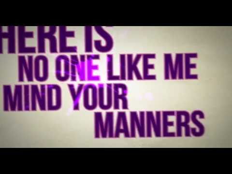 Chiddy Bang - Mind Your Manners [LYRIC VIDEO]