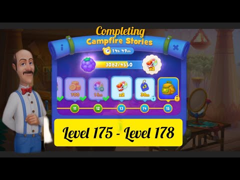 Gardenscapes - All Puzzles - Gameplay PART - 34