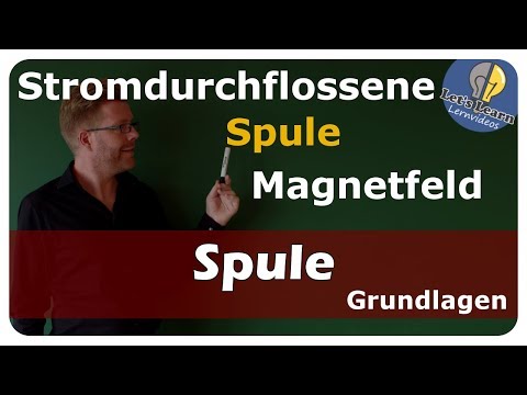 Magnetfeld einer Spule - einfach und anschaulich erklärt