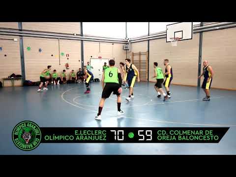 E’Leclerc Olímpico Aranjuez VS Colmenar de Oreja