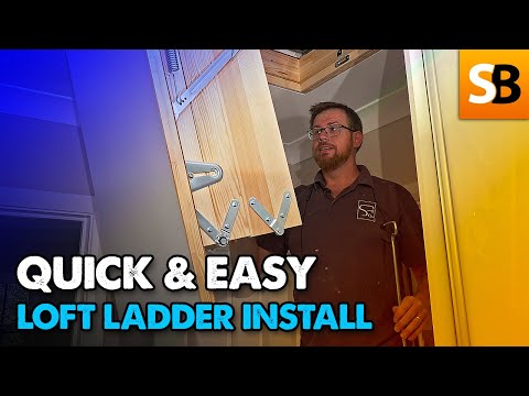 Genius Loft Ladder Installation