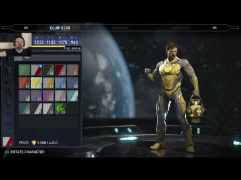 Injustice 2 Campaign playthrough pt33 - Final Initial Loot Equipping (final)