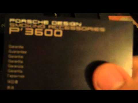 909 Porsche Design Pipe - Titan Half Bent