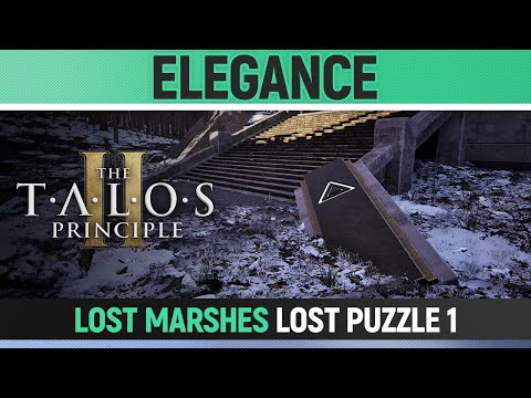 The Talos Principle 2 - Elegance - Lost Puzzle 1 Solution (Lost Marshes)