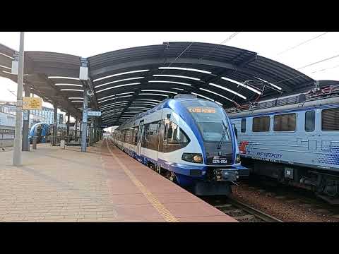 ODJAZD ED74-013 JAKO IC ,,SPODEK" RELACJI: KATOWICE-POZNAŃ GŁÓWNY ZE STACJI KATOWICE