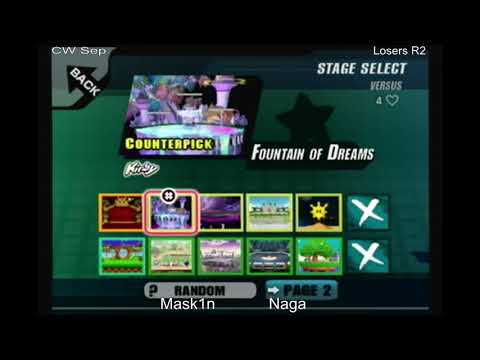 CW Sep'17 - PM Losers R3 - Mask1n (G&W) Vs Naga (Yoshi)