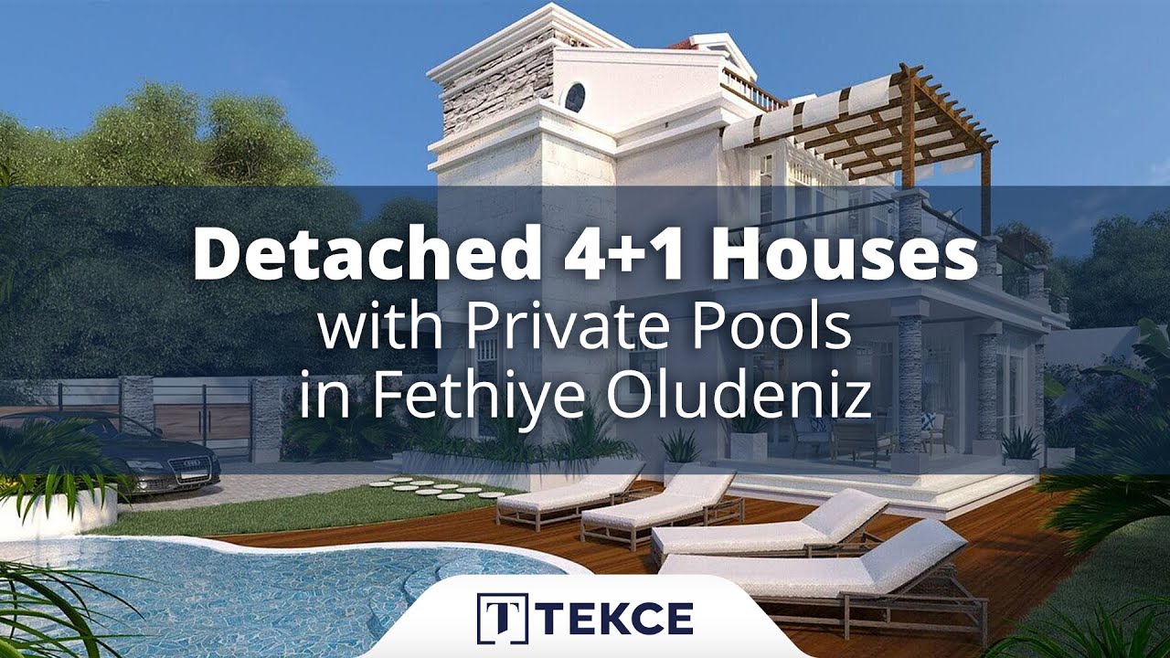 Maisons Individuelles Dans une Zone Parfaite à Mugla Fethiye