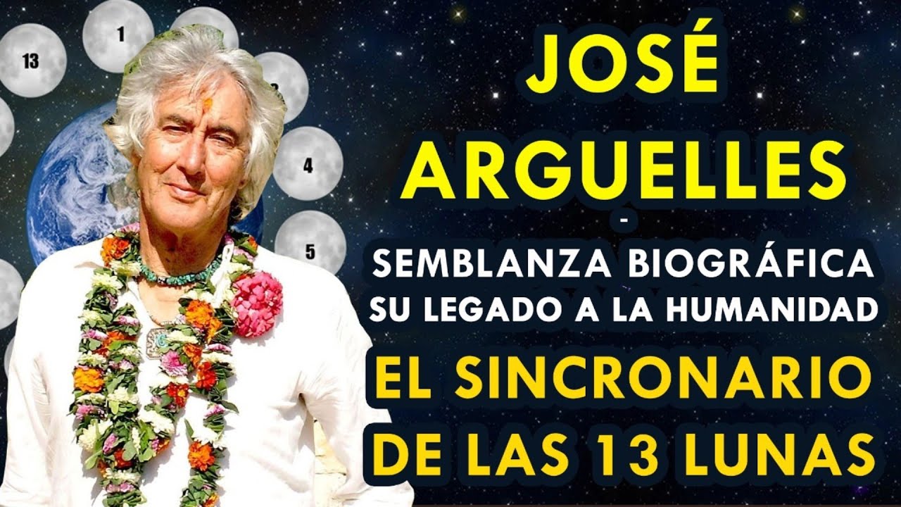 Semblanza Biográfica José Arguelles || Su legado a la Humanidad "El Sincronario de las 13 Lunas"