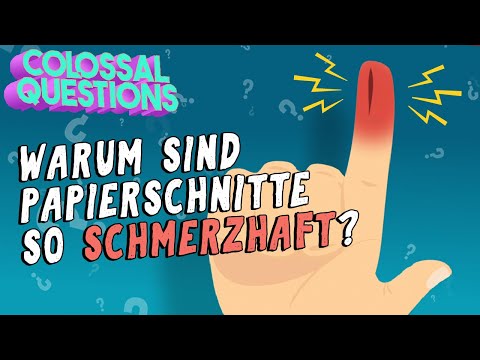 Warum tun Papier-Schnitte so weh? | GIGANTISCHE FRAGEN