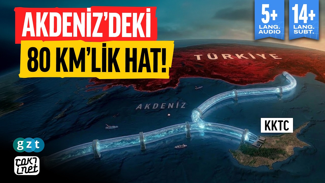 Akdeniz'in 250 metre altındaki sır: Türkiye'den KKTC'ye su nasıl gitti?