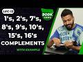 Lec 12 Complements 1 S 2 S 7 S 8 S 9 S 10 S 15 S 16 S R S Complement R 1 S Complement