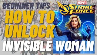 Unlock INVISIBLE WOMAN in Marvel Strike Force  MSF