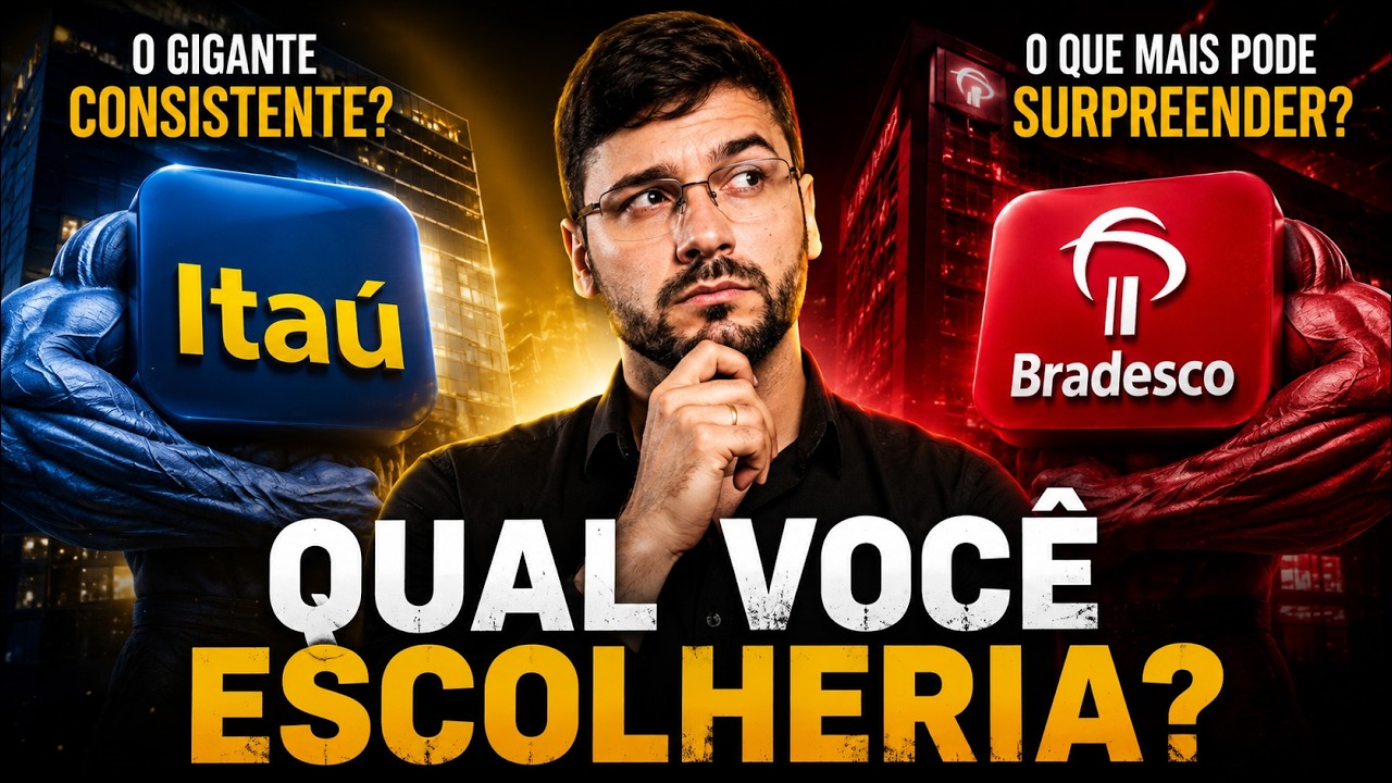 💲Itaú ou Bradesco? Existe um vencedor claro, (mas NÃO é quem você imagina!)