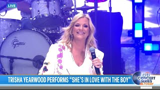 Trisha Yearwood “She’s In Love With The Boy“ Live Today Show 
