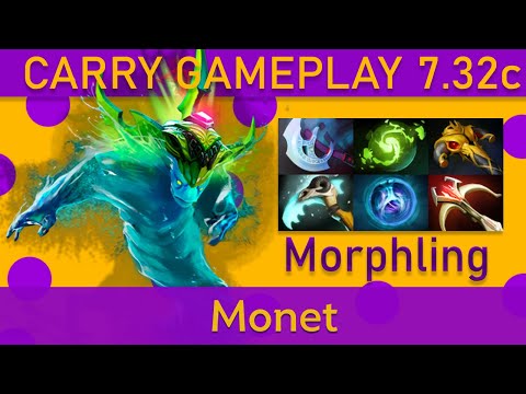 Monet Morphling Carry Gameplay - Top MMR Dota 2