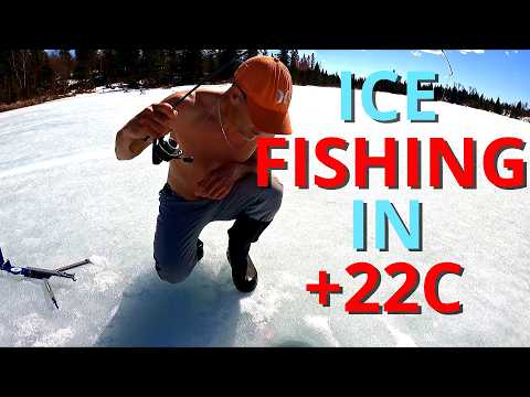 "Ice Fishing in +22C... This shouldn't be Possible"