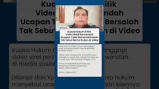 Respons Kuasa Hukum Ruben Onsu terkait Ucapan Permohonan Maaf Sarwendah, Tidak Merasa Bersalah